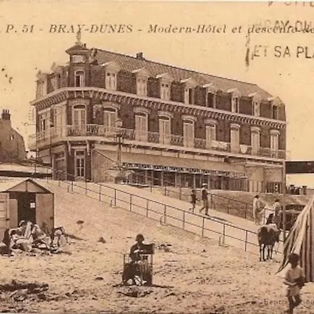 Unobstructed Beachfront View Lejlighed Bray-Dunes