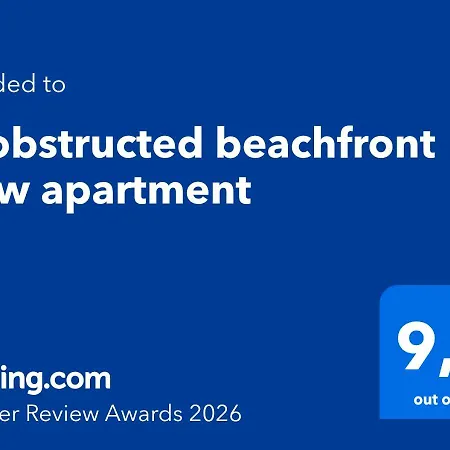 Lejlighed Unobstructed Beachfront View