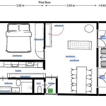 Apartman Unobstructed Beachfront View
